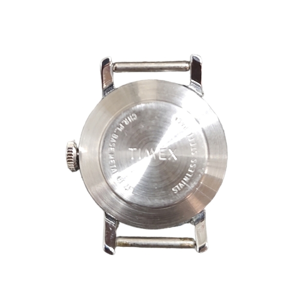 Vintage retro minimalist Timex mechanical watch